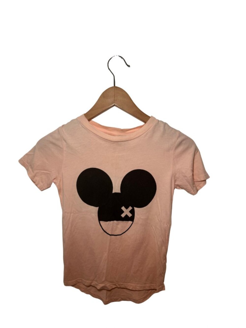 Beau Loves Peach Ombre Mouse Tee Dress Tunic 4/5